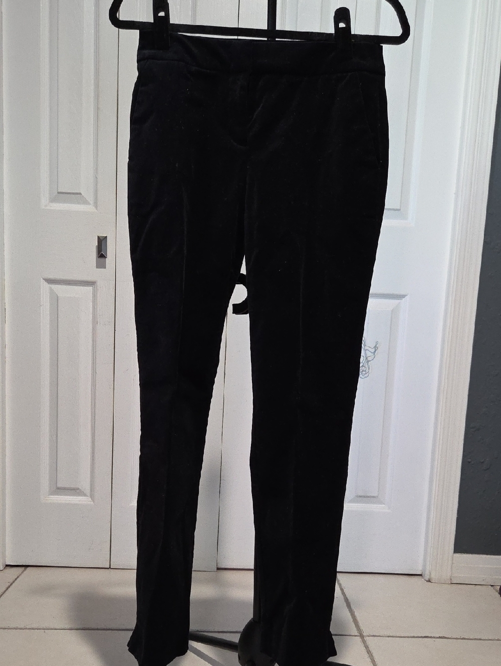 Sz 4L - Boden Wonlmen’s Black Velvet Pants